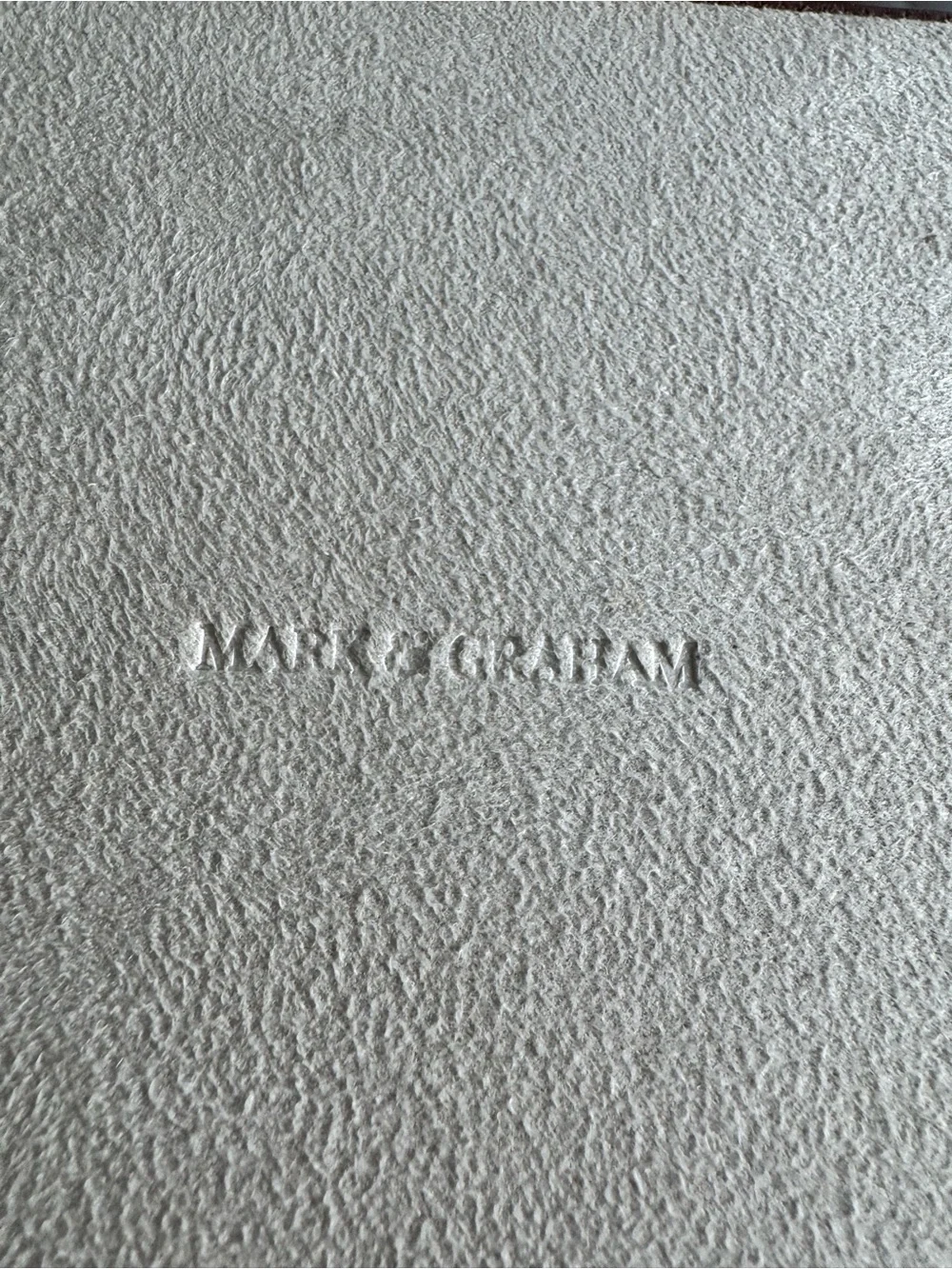Mark and Graham CLASSIC LEATHER TOP STITCH WATCH BOX
